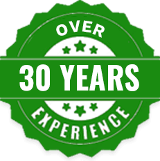 30 Years Experience Badge - Mowers Galore