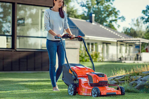 Push Along Lawn Mowers