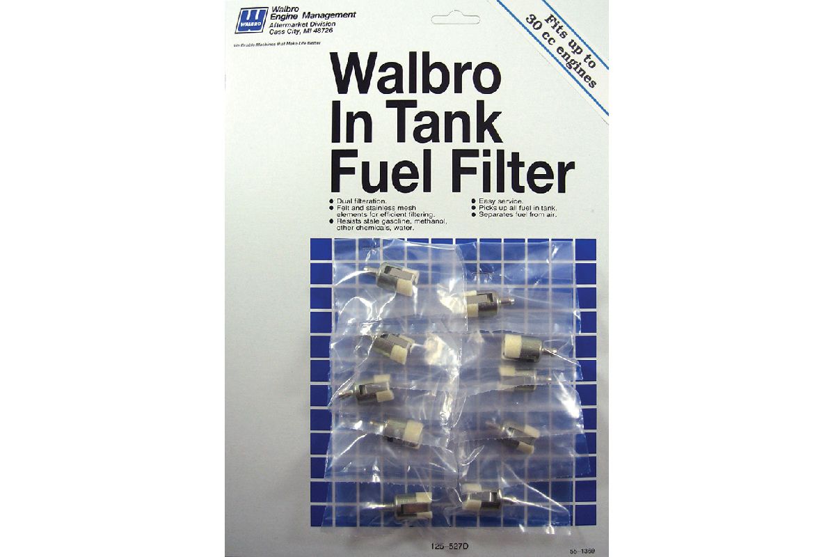 Boxed & Carded Genuine Walbro Small In Tank Pickup Filter 125-527-1