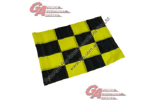 R&r Flag - Yellow/black Check Tube