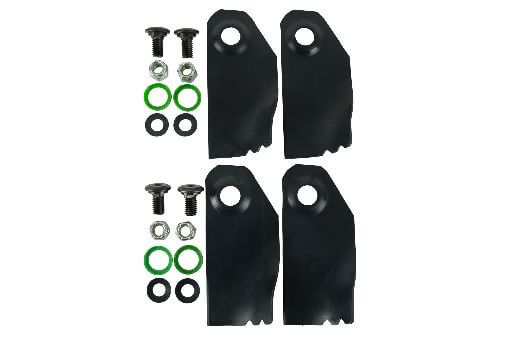 Victa Blade & Bolt Set Skin Packed For Display X 2 Pair Set Of 4