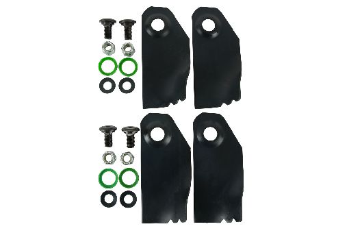 Victa Blade & Bolt Set Skin Packed For Display X 2 Pair Set Of 4