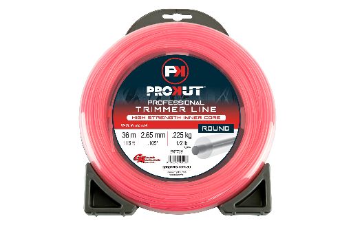 Prokut Trimmer Line Round Pink .105 2.65mm 1/2 Lb 36m Donut