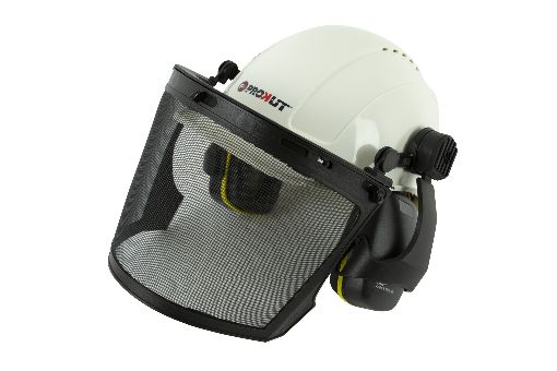 Prokut Safety Helmet Kit Premium Quality (white Only)