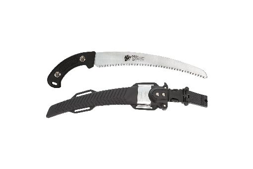 Barnel Usa Tri-edged Curved Fixed Blade Handsaw W/ Sheath 13