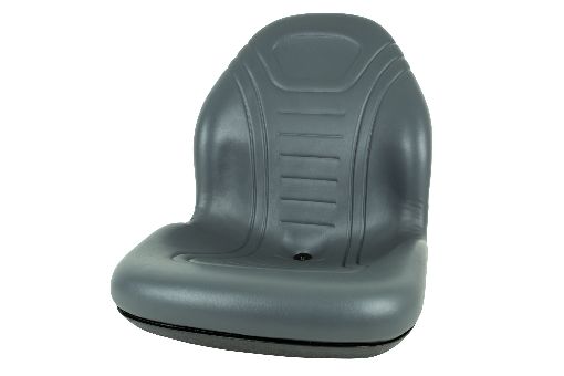 Ride-on Seat Grey 532h X 588d X 479w High Back Suits Various