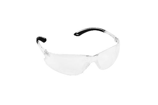 Clear Lens Safety Glasses Frameless Wrap Around Design