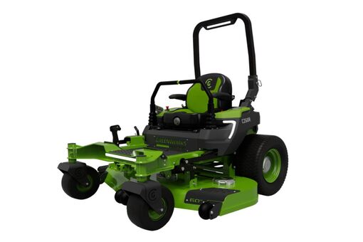 Greenworks 60andPrime OptimusZ Zero Turn Mower 18kWh