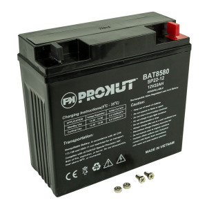 TRACTOR BATTERY MAINTENANCE FREE 200CCA 22AH 181 X 76 X 167MM