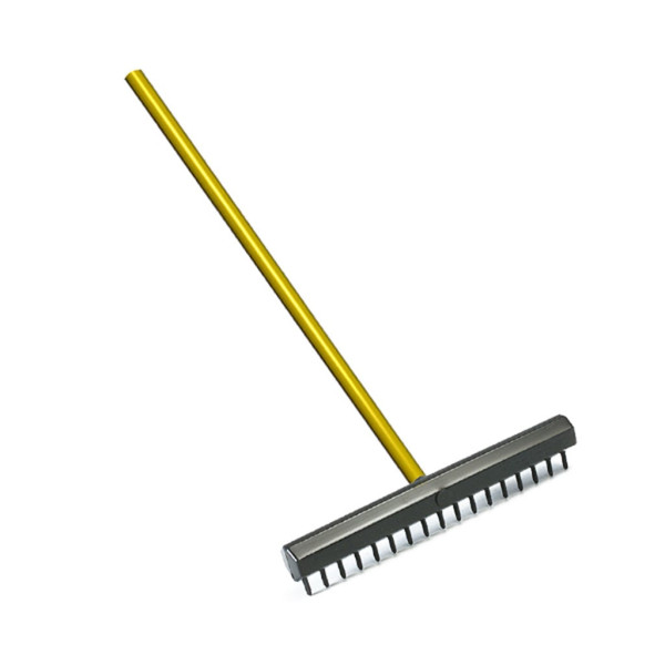 15" OCTAGON RAKE W/ 51" FIBREGLASS HANDLE