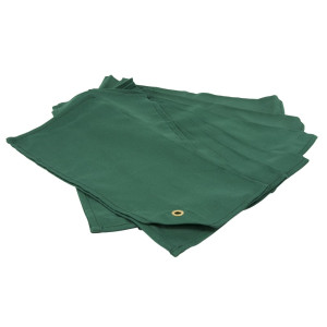 COTTON TOWEL W/GROMMET APPROX. 18" X 18" 12PK