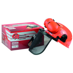SAFETY HELMET KIT (ORANGE) INC HELMET / EARMUFFS / VISOR