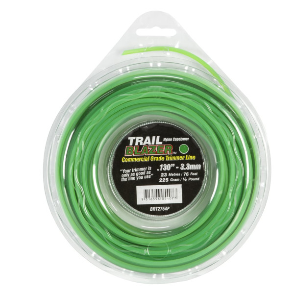 TRAIL BLAZER TRIMMER LINE .130" / 3.30MM DONUT LENGTH 23M