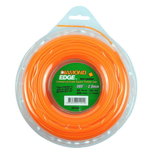 DIAMOND EDGE TRIMMER LINE .080" / 2.00MM DONUT LENGTH 54M