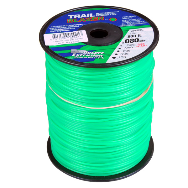 TRAIL BLAZER TRIMMER LINE .080" / 2.00MM SPOOL LENGTH 244M