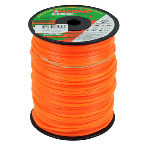 DIAMOND EDGE TRIMMER LINE .130" / 3.30MM SPOOL LENGTH 91M