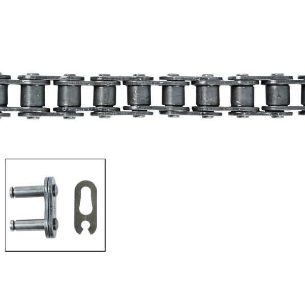 GREENFIELD CHAIN 10' ROLL CHAIN NO #40 1/2" X 5/16"