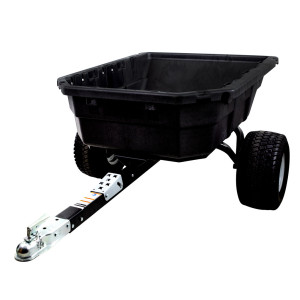 TRAILER POLY SWIVEL ATV DUMP CART 12.5 CU/FT LEVEL CAPACITY / 15 CU/FT HEAPED CAPACITY