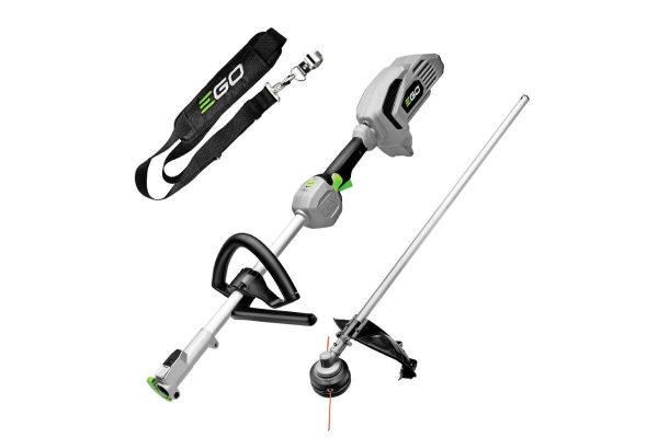 EGO POWER+ 56V Brushless Multi-Tool Power Head & Line Trimmer SET - Includes STA1500 Line Trimmer Attachment & Shoulder Strap