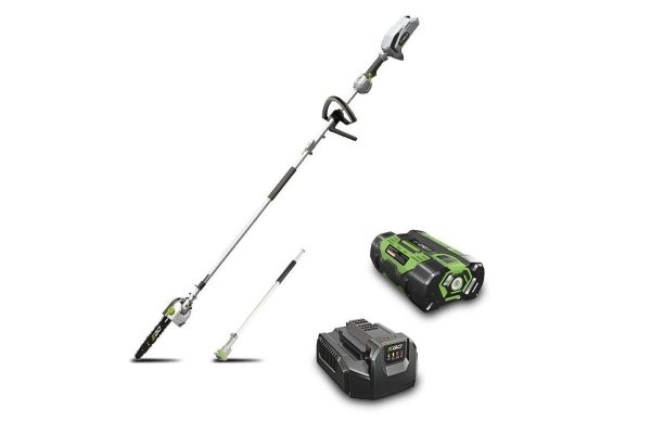 EGO POWER+ 56V Brushless Multi-Tool Pole Saw KIT Includes 2.5Ah Battery, Charger, Shoulder Strap & Pole Extension