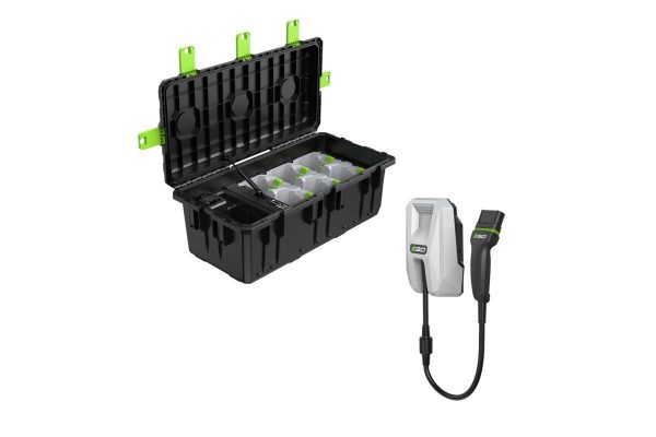 EGO POWER+ 56V Commercial Multi Port Charger SET - ACA1000 Adaptor included