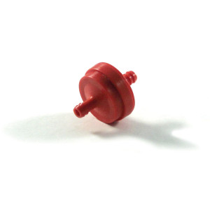 BRIGGS & STRATTON INLINE FUEL FILTER RED FITS 1/4" FUEL LINE 150 MICRON