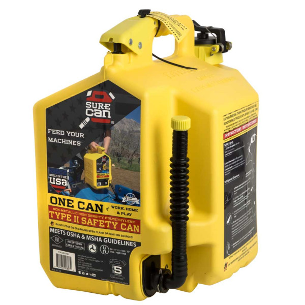 SURECAN 18.9 LITRE ( 5 GAL ) DIESEL SAFETY FUEL CAN