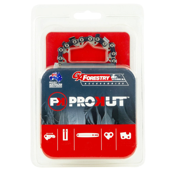 PROKUT LOOP OF CHAINSAW CHAIN #20S 3/8" LP PITCH .050" SEMI-CHISEL 61DL