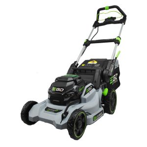 EGO POWER+ 56V 42cm Brushless Self-Propelled Lawn Mower KIT Includes 5.0Ah Battery & Charger