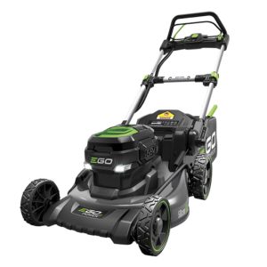 EGO POWER+ 56V 50cm Brushless Steel Deck Self-Propelled Lawn Mower KIT Includes 7.5Ah Battery & Rapid Charger