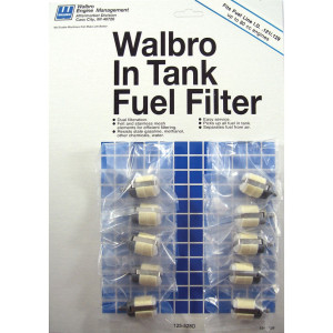 BOXED & CARDED GENUINE WALBRO LARGE IN TANK PICKUP FILTER CAS6118