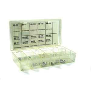 GENUINE WALBRO WELCH PLUG KIT 10 SIZES (125 WELCH PLUGS)