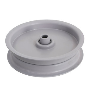 PULLEY FLAT IDLER STEEL W/ FLANGE (A 4-1/2") SUITS JOHN DEERE/WHEELHORSE