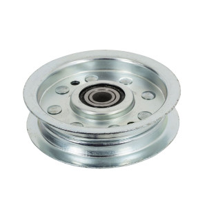 PULLEY FLAT IDLER STEEL W/ FLANGE HEAVY DUTY (A 4") SUITS MURRAY