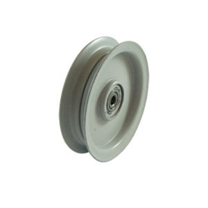 PULLEY FLAT IDLER STEEL W/ FLANGE HEAVY DUTY (A 4-7/8") SUITS SNAPPER