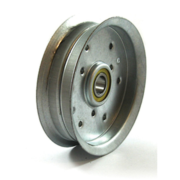 PULLEY DECK FLAT IDLER STEEL W/ FLANGE (A 5-1/4") SUITS JOHN DEERE