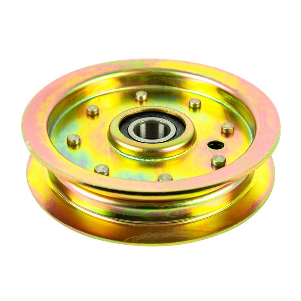TORO TIMECUTTER, TITAN, WIDE AREA MOWER & Z MASTER DECK & TRANSMISSION FLAT IDLER PULLEY