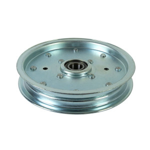 NON-GENUINE JOHN DEERE ZTRAK DECK PULLEY FLAT STEEL IDLER