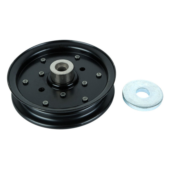 HUSTLER FLAT STEEL IDLER PULLEY SUIT SELECTED DASH / RAPTOR / FASTRAK