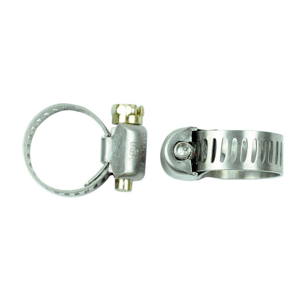 R&R WORM CLAMP STAINLESS 1/4"