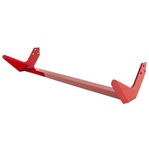 R&R SOD CUTTER BLADES W/ 1/4" RED END PLATES 15" X 1/4" X 2-1/2" HEAVY DUTY