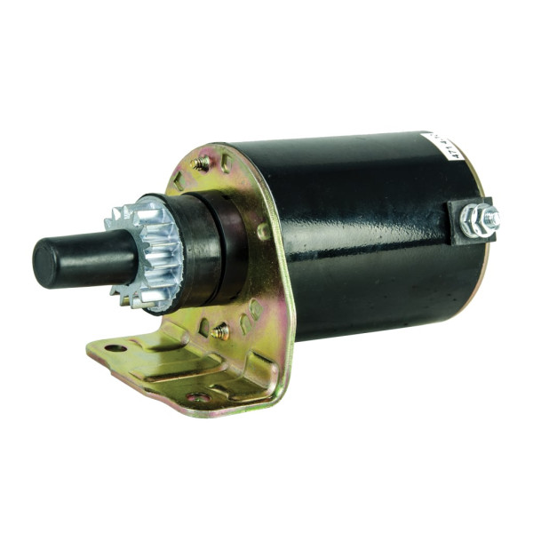 STARTER MOTOR W/ STEEL PINION 4-1/4" LENGTH 15-TOOTH SUITS SELECTED BRIGGS & STRATTON
