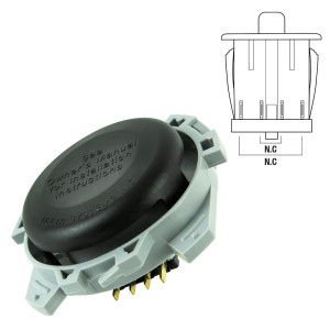SEAT SAFETY SWITCH 4 PIN HUSQVARNA 42"/48"/52" FABRICATED DECKS