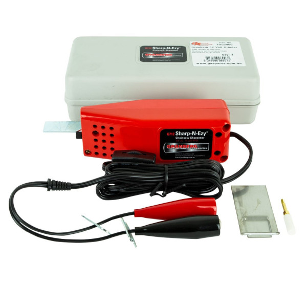 GRANBERG 12V 14000 RPM GEAR DRIVE CHAIN GRINDER FOR SHARPENING CHAINSAW CHAINS