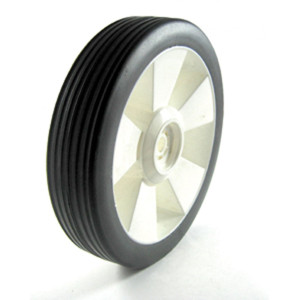 UNIVERSAL PLASTIC CENTRE REAR WHEEL 1/2"ID X 8"OD X 1-1/2"W SUITS EARLY SUNBEAM