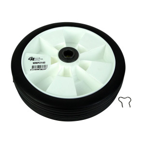 PLASTIC WHEEL ASSEMBLY 7" W/ BEARING & 9/16" BUSH SUITS SELECTED VICTA
